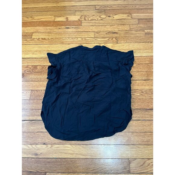 J Crew Mercantile Blouse Women's Size XS Button Front Sleeveless Top NWT $59.50 - Picture 4 of 4